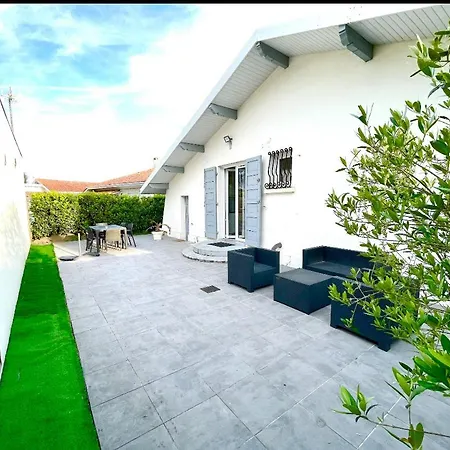 Caporizon-villa Jan Lou-clim-terrasse-maree D'orx 500m Labenne